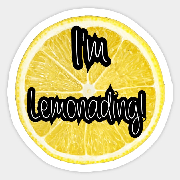 Kimberly, I'm Lemonading! Sticker by GroovyArt